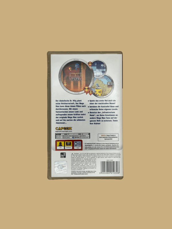 Psp megaman back