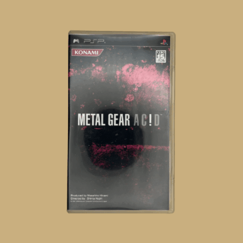 Psp metalgear front