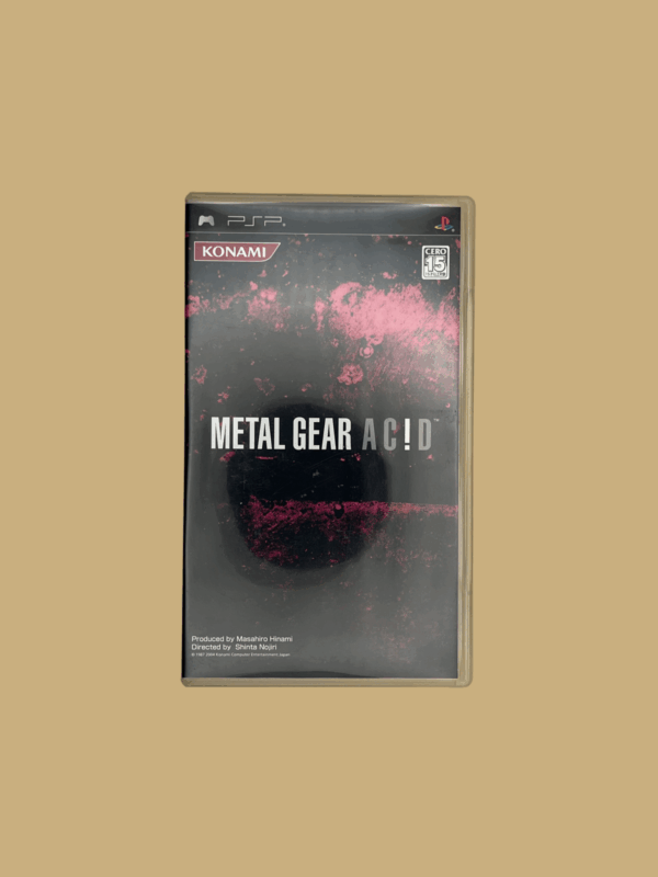 Psp metalgear front