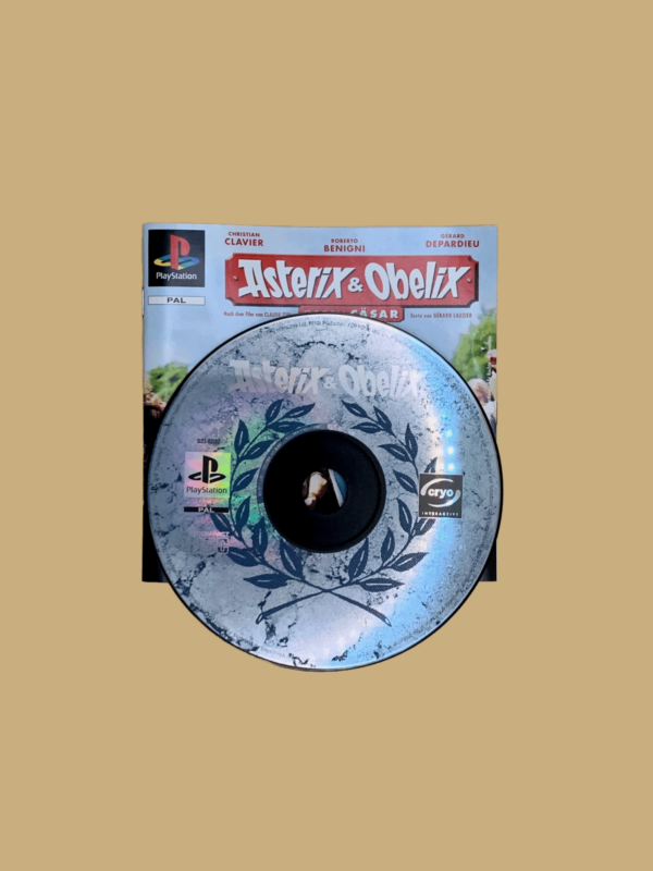 Playstation 1 asterix & obelix gegen cäsar disc