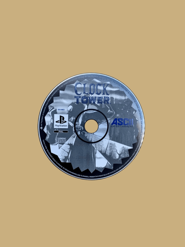 Playstation 1 clock tower disc