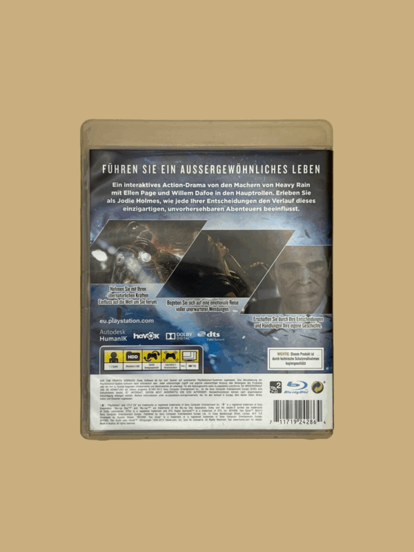 Playstation 3 beyond two souls back scaled