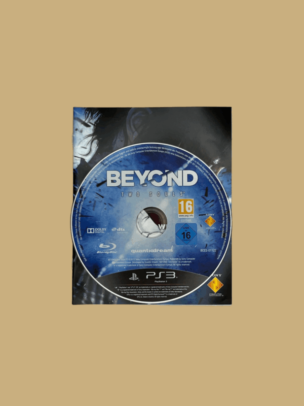 Playstation 3 beyond two souls booklet scaled