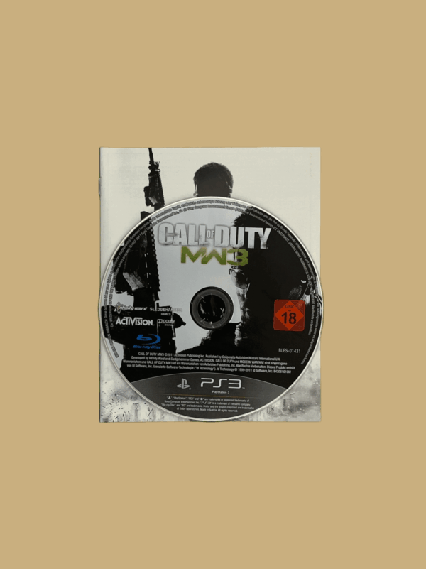 Playstation 3 call of duty modern warfare 3 booklet scaled