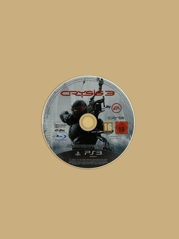 Playstation 3 crysis 3 disc scaled