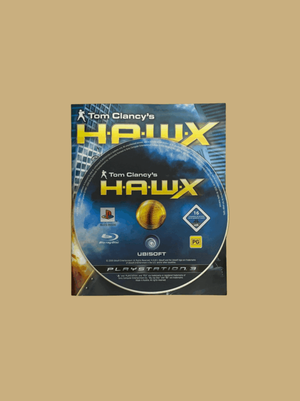 Playstation 3 hawx booklet scaled