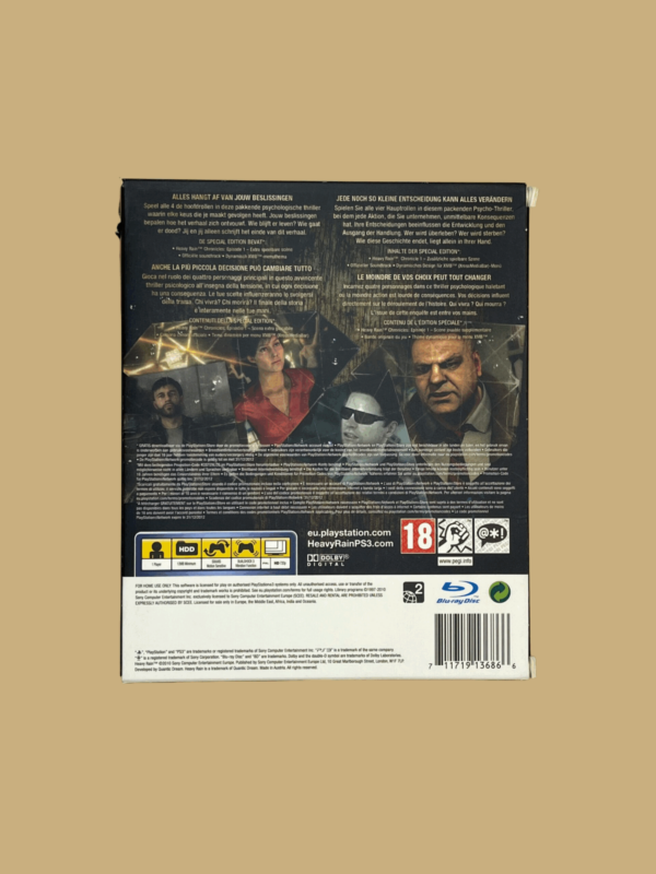 Playstation 3 heavy rain back scaled