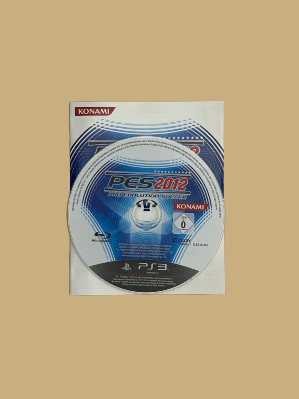 Playstation 3 pro evolution soccer 2012 booklet scaled