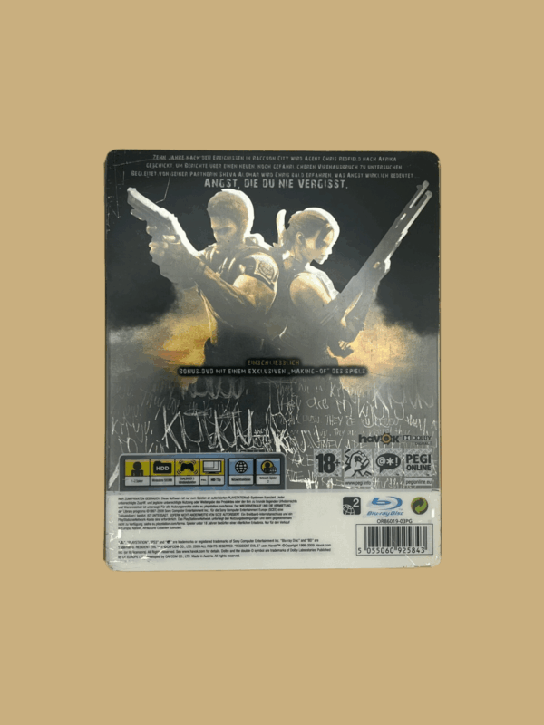 Playstation 3 resident evil 5 back scaled