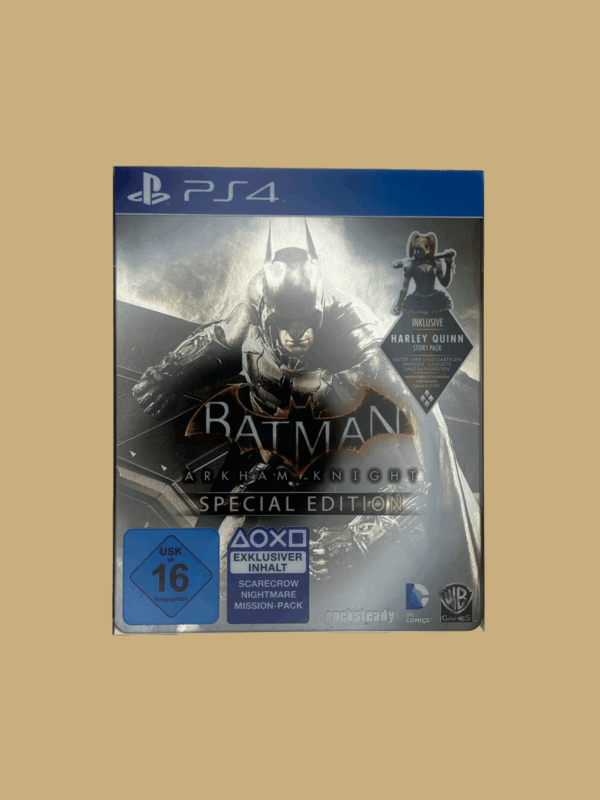 Playstation 4 batman arkham night special edition front