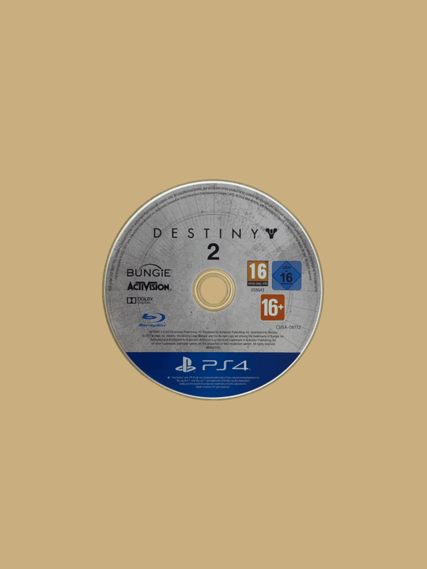 Playstation 4 destiny 2 disc