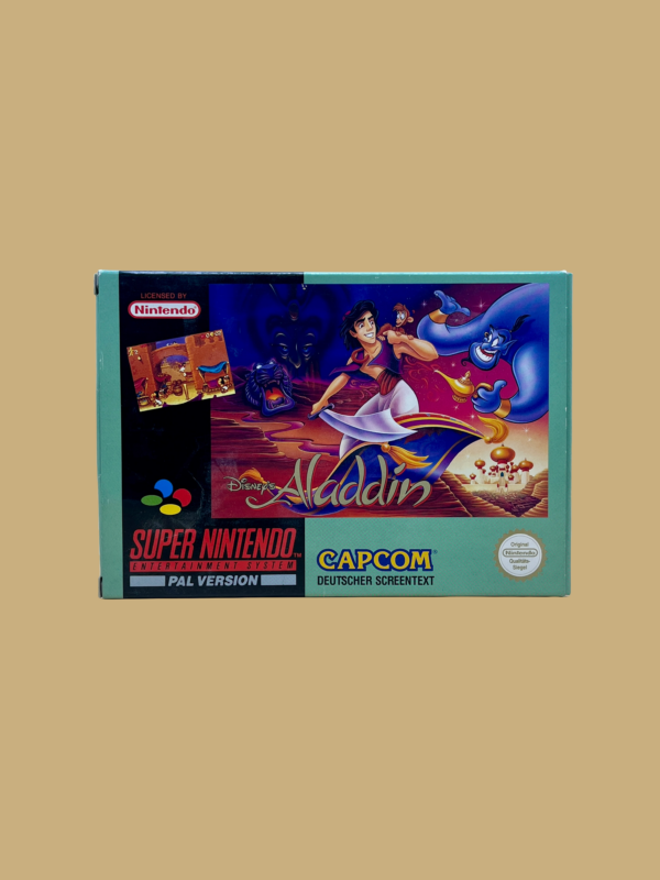 Snes aladdin front