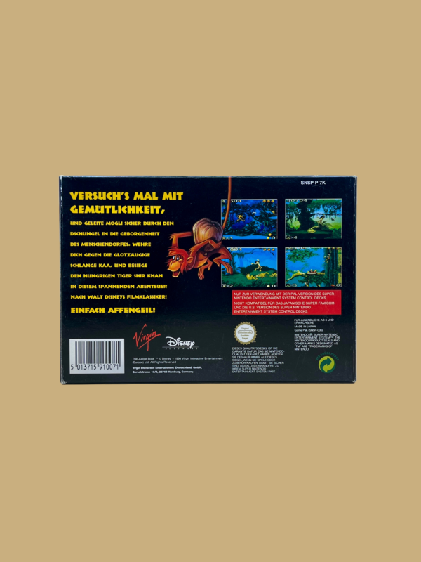 Snes das dschungelbuch back