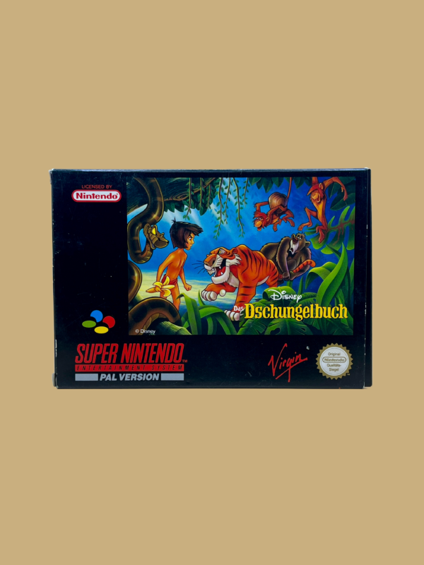 Snes das dschungelbuch front