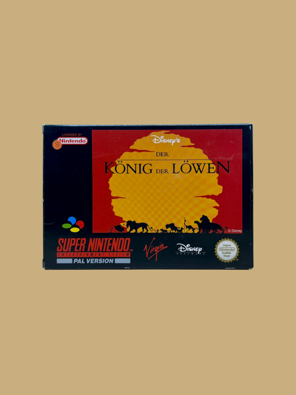 Snes der könig der löwen front