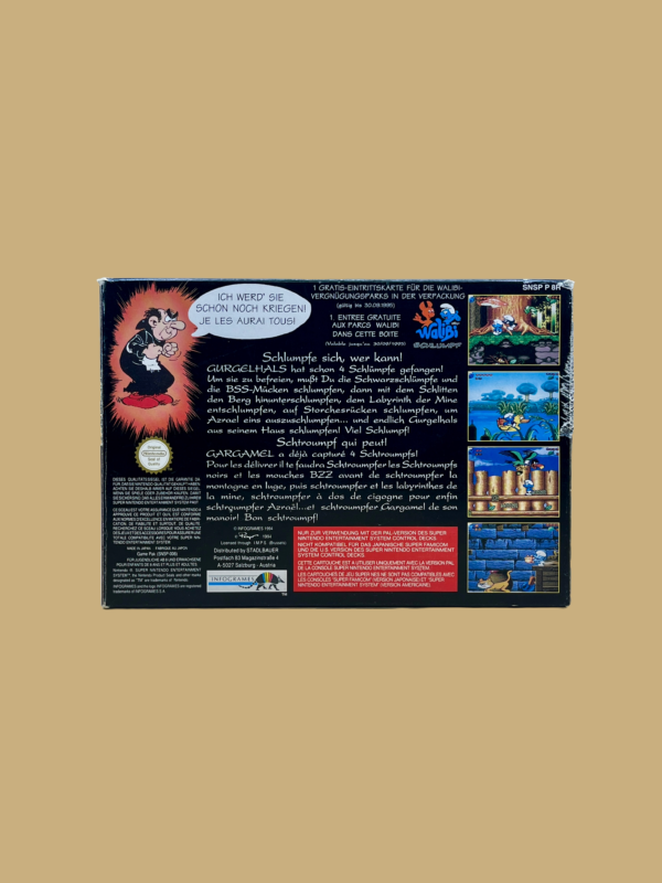 Snes die schlümpfe back