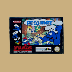 Snes die schlümpfe front