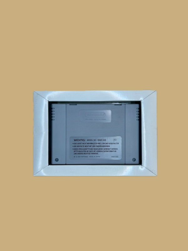 Snes die schlümpfe modul back