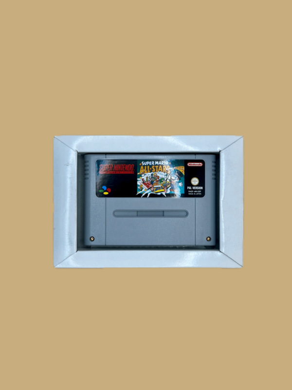 Snes super mario all stars modul front