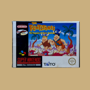 Snes the flintstones the treasure of sierra madrock front