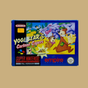 Snes yogi bear's cartoon capers front