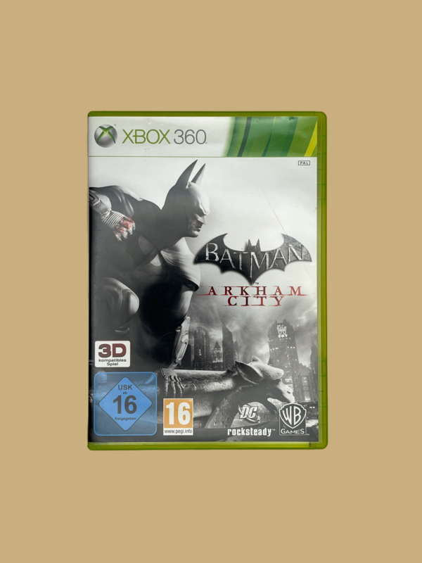 Xbox 360 arkham city front