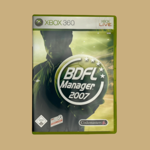 Xbox 360 bdfl manager 2007 front