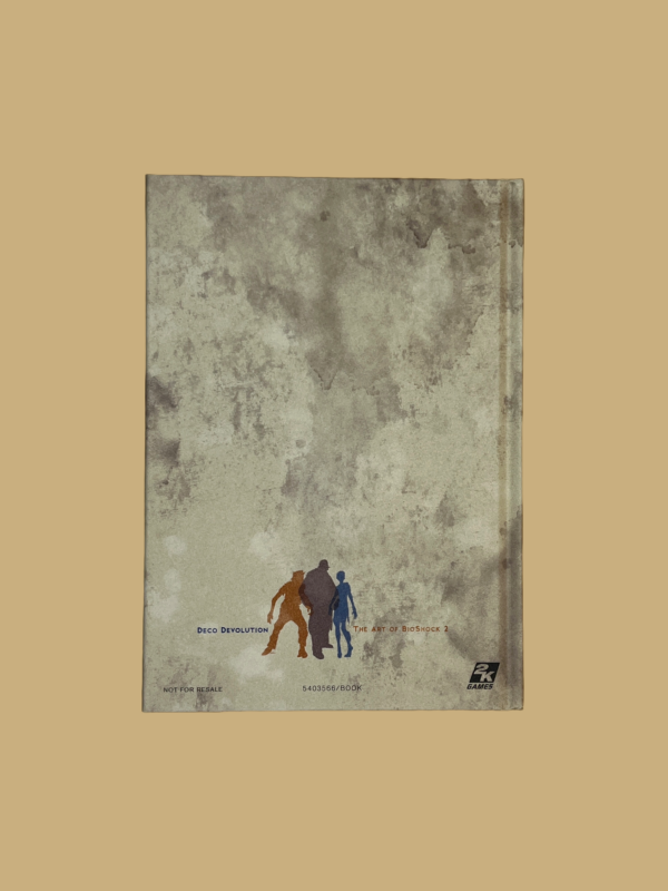 Xbox 360 bioshock 2 rapture edition book back