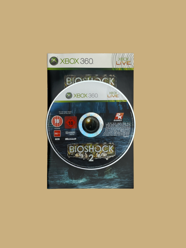 Xbox 360 bioshock 2 rapture edition disc