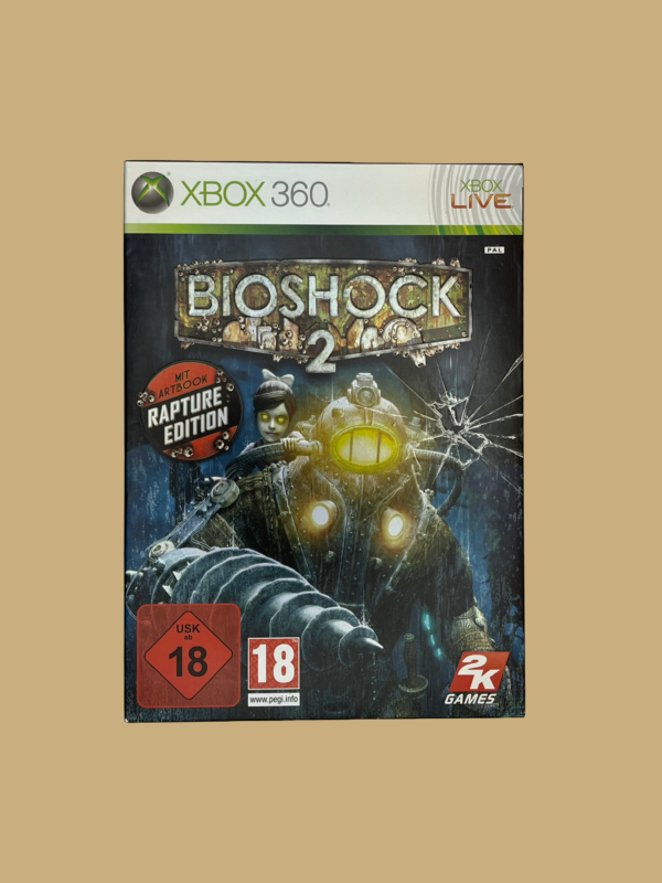 Xbox 360 bioshock 2 rapture edition front