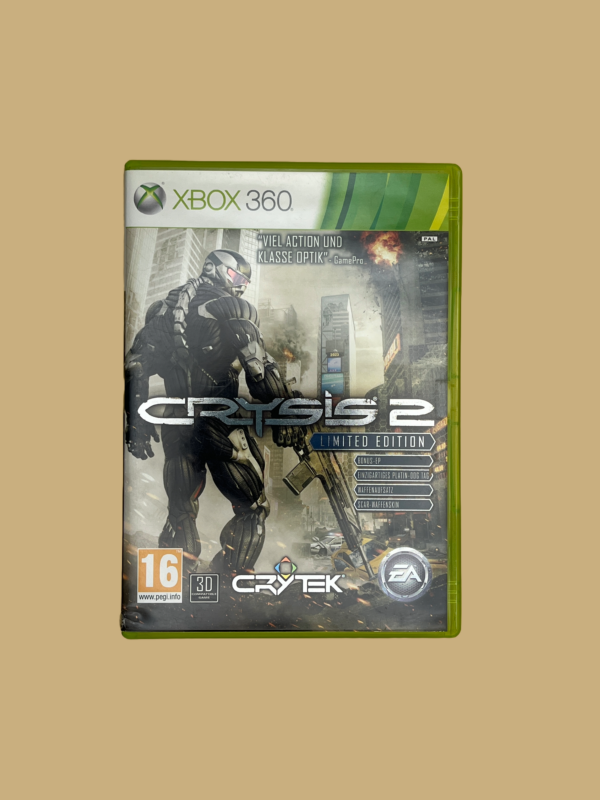 Xbox 360 crysis 2 front
