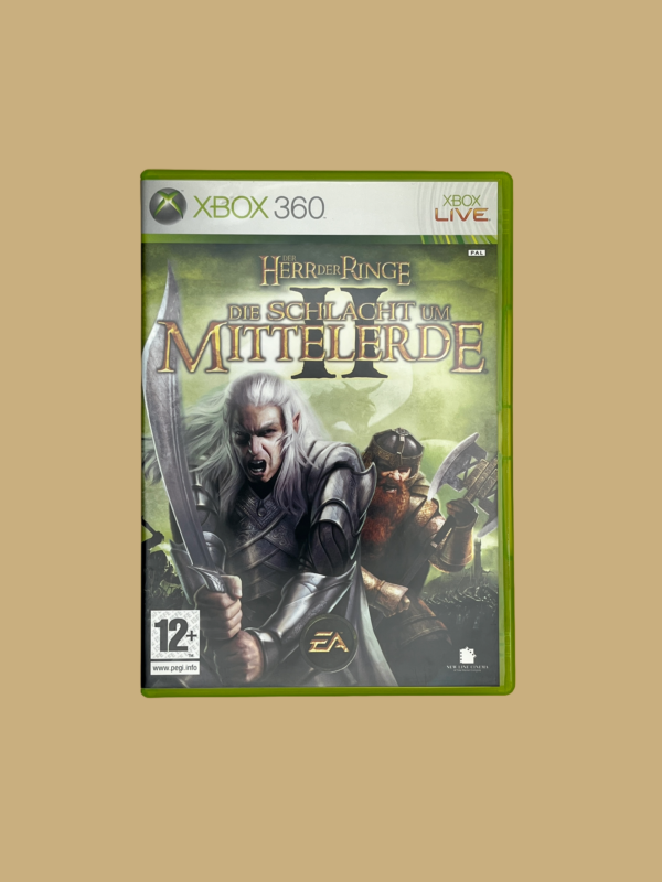 Xbox 360 der herr der ringe die schlacht um mittelerde ii front