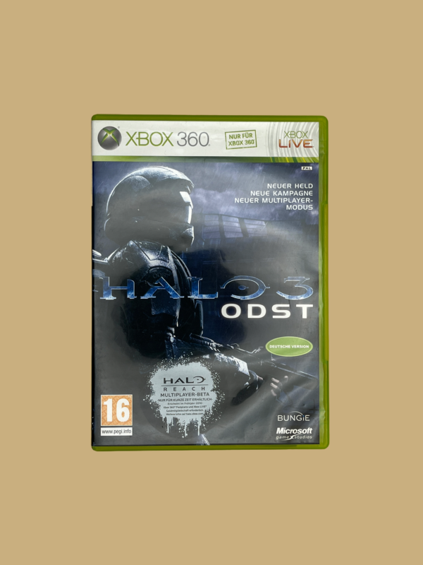 Xbox 360 halo 3 odst front