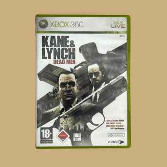 Xbox 360 kane & lynch dead men front
