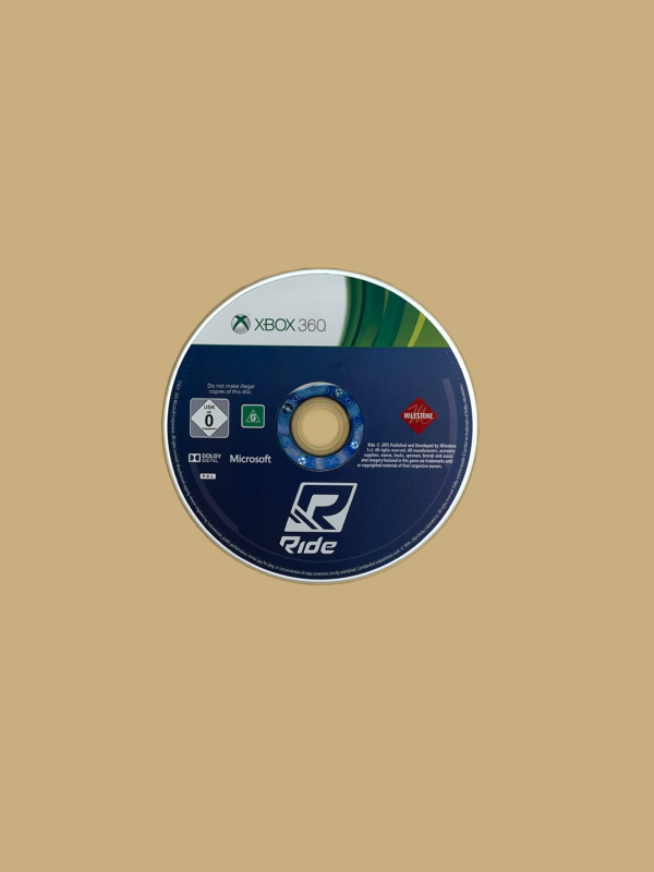 Xbox 360 ride disc
