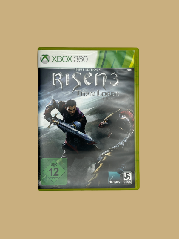 Xbox 360 risen 3 titan lords front