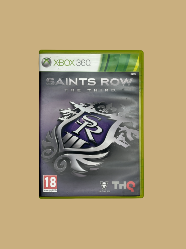 Xbox 360 saints row the third front