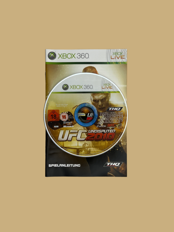 Xbox 360 ufc undisputed 2010 disc