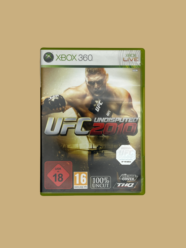 Xbox 360 ufc undisputed 2010 front