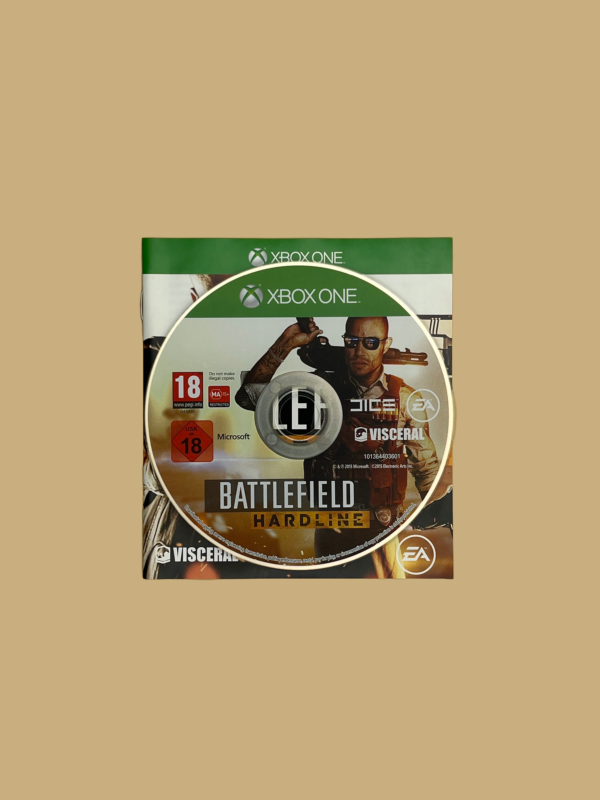 Xbox one battlefield hardline booklet
