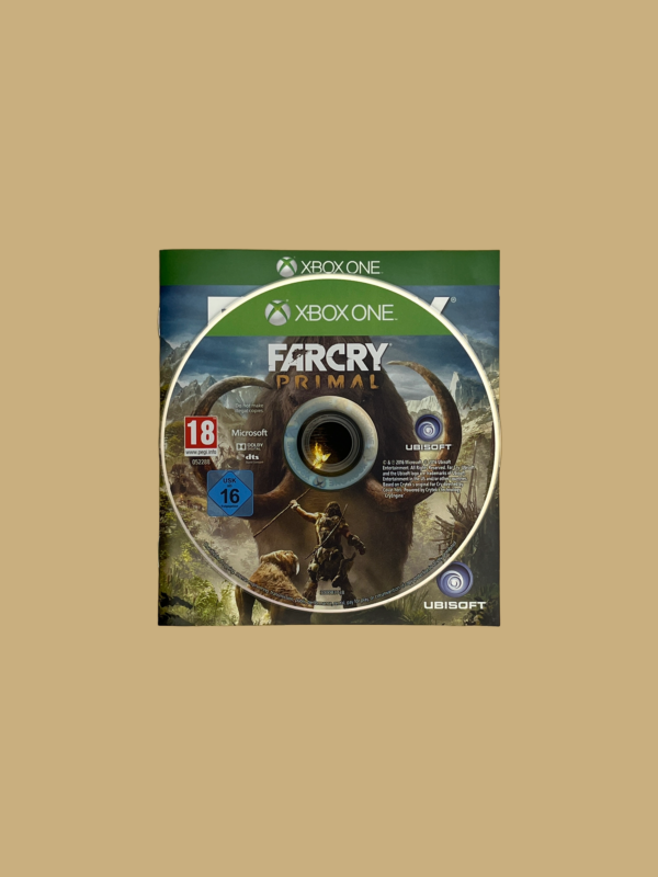 Xbox one far cry primal booklet
