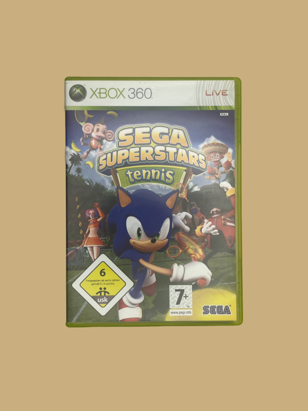 Xbox 360 sega superstars tennis front