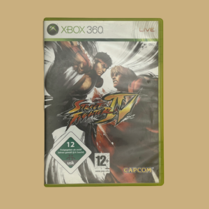 Xbox 360 street fighter iv front
