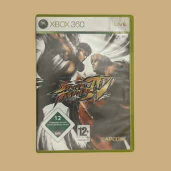 Xbox 360 street fighter iv front