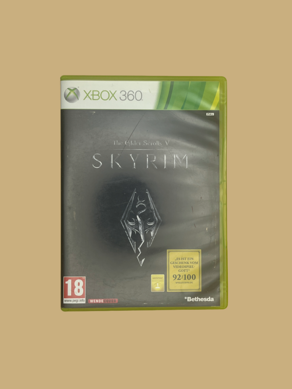 Xbox 360 the elder scrolls v skyrim front