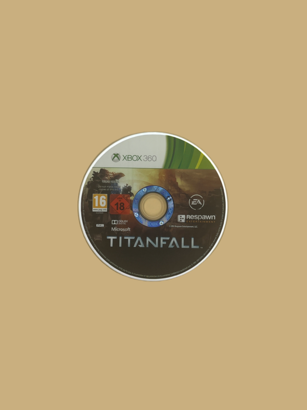 Xbox 360 titanfall disc