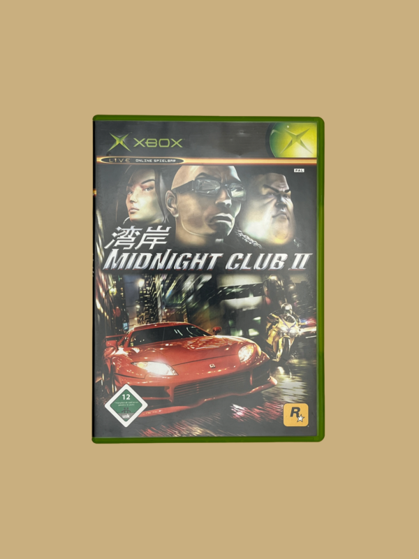 Xbox midnight club 2 front