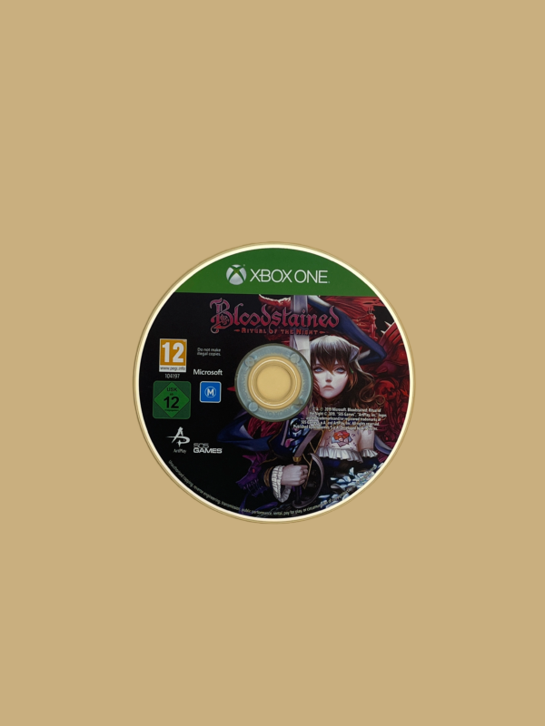 Xbox one bloodstained ritual of the night disc