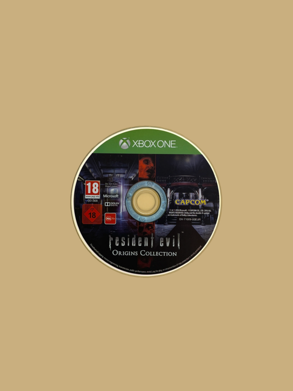 Xbox one resident evil origins collection disc