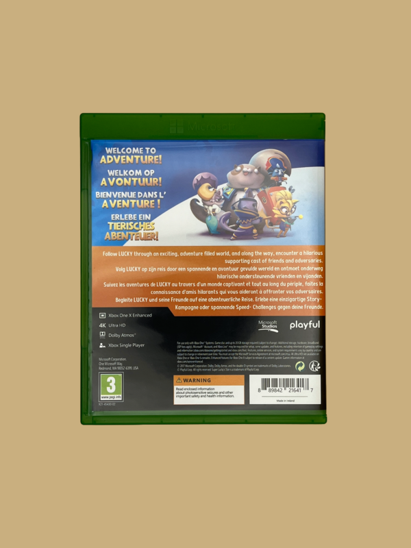 Xbox one super lucky's tale back